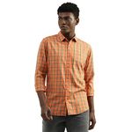 UNITED COLORS OF BENETTON Men's Checkered Slim Fit Shirt (23P5DN03U008I903_903