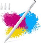 UGREEN Pencil 2nd Generation Magnetic Wireless Charging, Stylus Pen Pencil Compatible for iPad Air 3/4/5, 12.9 Inch iPad Pro 11", Perfect Precision for Note-Taking, Drawing, White