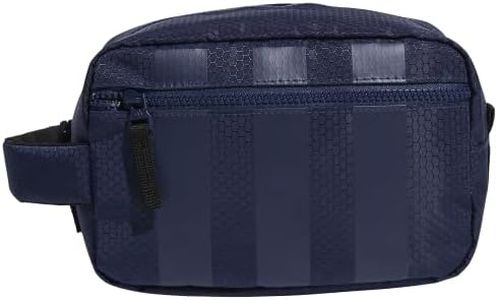 Adidas Team Toiletry Kit Travel Shower Bag, Collegiate Navy, One Size, Team Toiletry Kit Travel Shower Bag