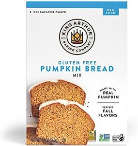 King Arthur, Gluten Free Pumpkin Bread + Muffin Mix, Gluten-Free, Non-GMO Project Verified, Certified Kosher, 12 Ounces