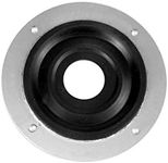 Firewall Grommet, 1 Hole, 3 in OD, 3/4 in ID, Aluminum/Rubber, Black, Seals-It