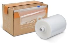 [2024 New] 20cm x 45m Food Vacuum Seal Roll Keeper with Cutter, Ideal Vacuum Sealer Bags for Food Saver, BPA Free, Great for Storage, Meal prep and Sous Vide Wevac Lite