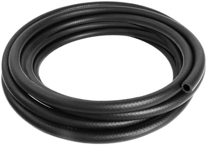 Fuel Line 3/8 Inch ID NBR Fuel Line Hose 6AN Push on Hose for Small Engine 10 Feet