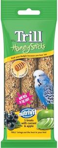 TRILL 23845 Honeystick for Budgies, 3 Pack, 105g