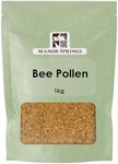 Bee Pollen Granules 1kg | Pure Fresh Harvest, Natural Superfood, Raw Sweet Flavour | by Manor Springs