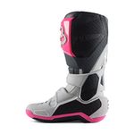 Fox Racing unisex-adult Instinct Motocross Boots, Grey/Pink, 13