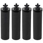 SPARES2GO Water Filter Element Compatible with Berkey Purification System 4 x Cartridge Filters