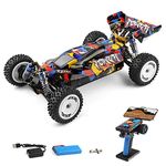 WLtoys XKS 124007 Brushless Remote Control Car, 1/12 2.4GHz 75KM/H High Speed Off Road Trucks Motor Metal Chassis 4WD Vehicle Racing Climbing Car Gifts for Adults