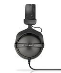 beyerdynamic DT 770 PRO 80 Ohm Over-Ear Studio Headphones in Gray. Enclosed design, wired for professional recording and monitoring