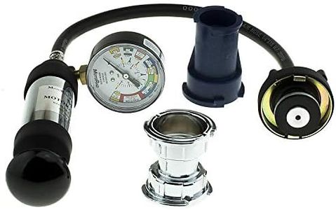 MotoRad MT-300 Pressure Tester Engine Coolant System Pressure Tester Fits Ford F-150 75–15 F-250 99-16 Explorer 91-16 Chevy Silverado 99–16 Toyota Camry 83–17 Honda Accord 76–17 Civic 73–15 CR-V 97–16