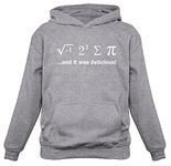 Tstars I Ate Some Pie and It was Delicious Funny Pi Day Women Hoodie Small Gray