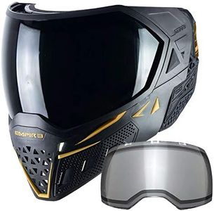 EMPIRE EVS Goggle Black/Gold - Thermal Ninja/Thermal Clear (21724)