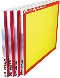 Sift Screen Frames Set of 4 20 x 24 Aluminum Frames with 60 90110 200 Polyester Mesh Screens