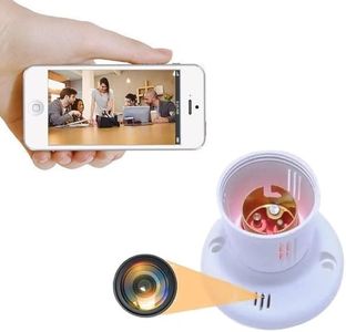 FREDI HD PLUS WiFi Holder Camera | 1080p Hd Clarity | Watch Live View Recording Hidden Camera | Supported 32GB Sd Card | Secret Nanny Cam | Indoor Security Camera (iWFCam APP)