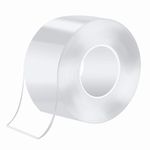 Twud Transparent Sealing caulk tape - 500 cm x 5 cm, Waterproof, Self-Adhesive, Easy to Use, for Kitchen Sink, Bathroom, Corners, Gaps