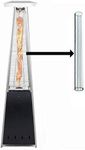BU-KO Glass Tube Replacement for Pyramid Gas Patio Heater