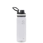 Takeya 50264 Tritan Sports Water Bottle with Spout Lid, 24 oz, Clear