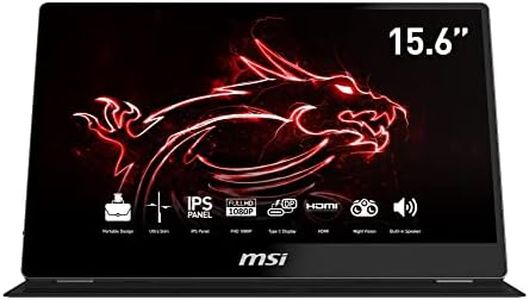 MSI Optix MAG162V Écran Portable 15,6" FHD - Dalle IPS, 1920x1080, 60Hz, Contraste 1000:1, HDMI 1.4b, USB Type-C - Gris