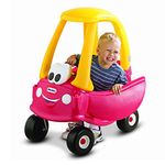 Little Tikes Cozy Coupe Car, Kids RideOn Foot to Floor Slider, Mini Vehicle Push Car with Real Working Horn, Clicking Ignition Switch & Petrol Cap, For Ages 18 Months plus