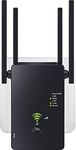 WiFi Extender Booster, 1200Mbps WiFi Booster, 4 Antennas WiFi Extender 5GHz & 2.4GHz Dual Band WiFi Repeater for Home, Ethernet Port Works with Any Wi-Fi Router, Easy Setup