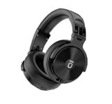 ZON ZH3 Wireless Bluetooth Over-The-Ear Headphone for Hi-Fidelity Music | with Mic | 50Hrs Battery | 50mm driver | 2-device connectivity | 3.5mm Aux connect with mic | Black