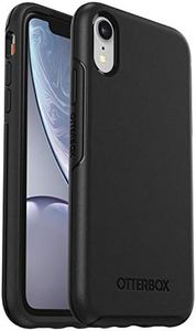 OtterBox 77-59864 Symmetry Series Shockproof and Drop Proof Mobile Phone Protective Thin Case for iPhone XR, Black