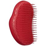 Tangle Teezer | The Thick & Curly Detangling Hairbrush | Strong Two-Tiered Teeth | Palm-Friendly | Suitable for Wet & Dry Hair |Get Frizz-Free, Super-Defined Curls | Salsa Red