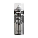 JENOLITE Back To Black Tyre Shine Aerosol | Restores & Protects Tyres | Instant Tyre Dressing |Long Lasting Wet Look Shine | 500ml