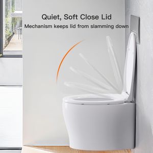 Pipishell Soft Close Toilet Seat – White
