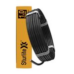 Sturlite Home Guard FR-LF 45 Meter Wire, (1 Sq.mm) PVC Insulated Pure Copper Wire| Multi-Strand, Fire Retardant and Anti Rodent Single Coil Flexible Cable for Domestic & Industrial Connections (Black)