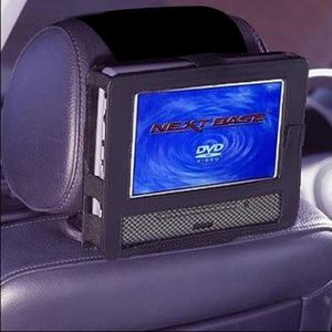 TFY Mount-DVD-9 Car Headrest Mount for 9-Inch Swivel and Flip Style Portable DVD Player
