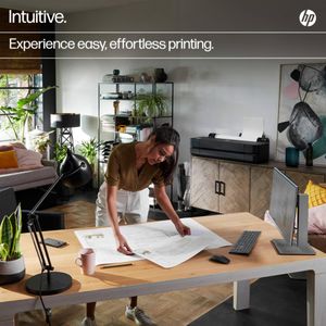 HP DesignJet T630 24-Inch Large Format Printer – Wireless Plotter
