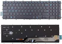 TLBTEK Backlight Keyboard Replacement Compatible with Dell Inspiron 15-3580 15-3581 15-3582 15-3583 15-3584 15-3585 15-3590 15-3593 15-5565 15-5567 15-5575 15-5583 15-7566 15-7567 Series Laptop