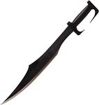 300 Spartan Warrior Replica Sword, Film Replica Sword, Carbon Steel Black 30 inches