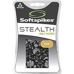 SOFTSPIKES Stealth (PINS) Golf Spikes, Black/Silver, Bag Of 1 Set EU