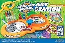 Crayola Spin & Spiral Art Station, Deluxe Edition, Arts & Crafts