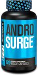 Androsurge Estrogen Metabolizer for Men - Natural Muscle Builder for Men with DIM, Long Jack, & Grape Seed Extract for Increased Vitality & Performance - 120 Veggie Pills