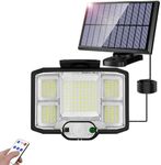 JESLED Solar Security Lights Outdoo