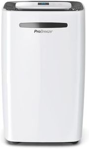 Pro Breeze® 20L/Day Dehumidifier with Digital Humidity Display, Sleep Mode, Continuous Drainage, Laundry Drying and 24 Hour Timer - Ideal for Damp and Condensation