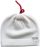 IIMO 100% Cashmere Baby Beanie - Soft, Cozy, Elastic and Comfortable Baby Hat for Baby Boys & Girls Age 10 Months to 3 Years (White)