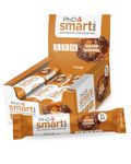 PhD Nutrition Smart Protein Bar Low Calorie, Nutritional Protein Bars / Protein Snacks, High Protein Low Sugar, Salted Caramel Flavour, 20g of Protein, 64g Bar (12 Pack)