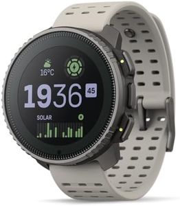 SUUNTO Vertical Solar GPS Watch, Premium Multisport Watch w/60-Day Battery Life, 1.4 inch Large Touchscreen, Heart Rate & Sleep Tracking, Dual-GNSS Navigation, Free Global Offline Map, Ti Sand