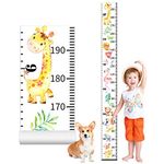 Growth Chart for Children, 20 x 200 cm Growth Height Chart Roll Up, Size Chart for Children, Decorative Height Growth Charts, Growth Height Chart Wall Hanging, for Children's Room, Wall Decoration