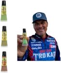 BAIT-POP Bait Pop Scott Martin Pro Pack 1 - Bait Pop Chartreuse, Gold, Crawfish - Live Sonar Intensifier Scented Sparklscales .5oz Tubes