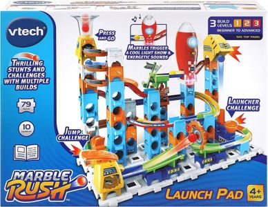 VTech Marble Rush Launch Pad – Interactive Marble Run Toy Set