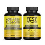 PharmaFreak Combo - Test Freak 120ct + Anabolic Freak 96ct