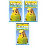 Kagesan Blue BIRD CAGE SAND PAPER SHEETS 3X6 PACK = 18 SHEETS 40cmX25cm