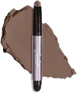 Julep Eyeshadow 101 Crème-to-Powder Waterproof Eyeshadow Stick – Stone Matte – Long-Lasting, Crease-Proof, Medium Brown Matte Cream Eyeshadow with Built-in Smudger