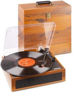 Fenton RP170L Vinyl Record Player Turntable Bluetooth Retro Vintage Built in Speaker USB Wireless Audio RCA