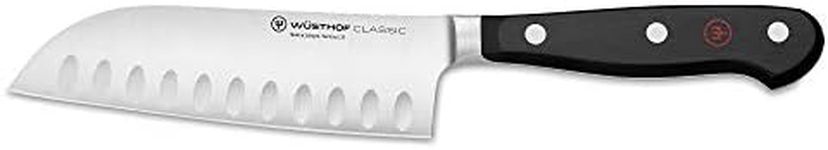 Wusthof 1040131314 Classic Santoku Knife, 5-Inch, Black